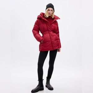 GAP Big Puff Cinch Waist Winter Jacket